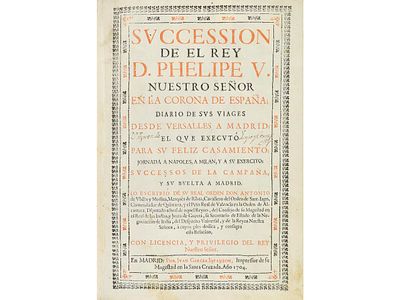 1704. LIBRO. (HISTORIA). UBILLA Y MEDINA, ANTONIO 