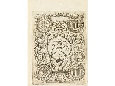 1681. LIBRO. (NUMISM&Aacute;TICA). LASTANOSA, VICENCIO IVAN 