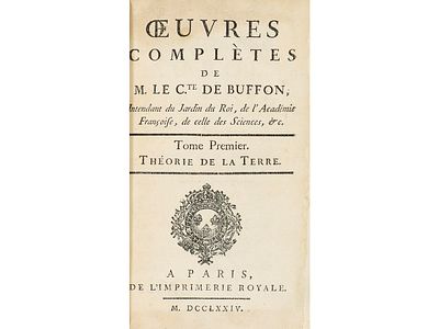 1774- 1788. LIBRO. (CIENCIAS). BUFFON, LE C.te DE:. 