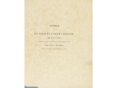 1838. LIBRO. (FACS&Iacute;MIL). BUCHON, J. A. C.:. 