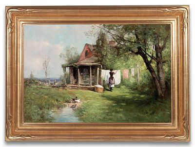 George Henry Smillie (1840-1921) - GEORGE H. SMILLIE (1840-1921) OIL ON CANVAS. George Henry 