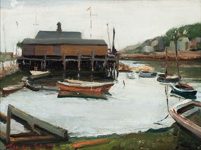 Gordon Grant (1875-1962) - GORDON GRANT (1875-1962) OIL ON MOUNTED CANVAS. Gordon Grant (1875-1962) 