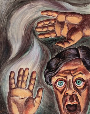 Leon Bibel (1912-1995) - LEON BIBEL (1912-1995) OIL ON CANVAS. Leon Bibel (1912-1995) Signed lower 
