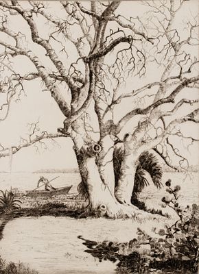 Walter Ronald Locke (1883-1949) - WALTER LOCKE (1883-1949) PENCIL SIGNED. Walter Ronald Locke 