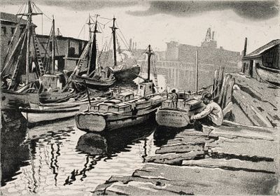 Joseph Margulies (1896-1984) - JOSEPH MARGULIES (1896-1984) PENCIL SIGNED ETCHINGS (3). Joseph 