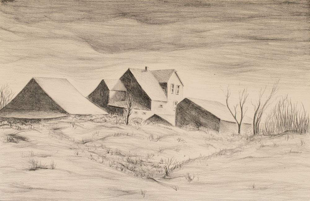 John 'Jack' Leland Pharo (Kansas, 1902-1991) - JACK PHARO (1902-1991) PENCIL SIGNED LITHOGRAPH. John 
