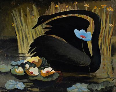 John Stockton De Martelly (Missouri, 1903-1979) - JOHN DE MARTELLY (1903-1979) OIL ON PANEL. John 