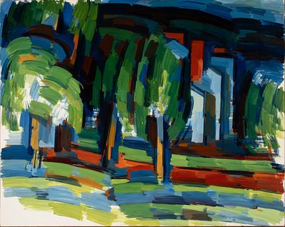 Wilbur Niewald (Born 1925) - WILBUR NIEWALD (Born 1925) OIL ON CANVAS. Wilbur Niewald (Born 1925) 