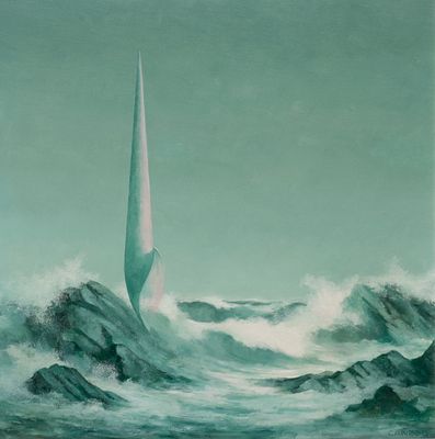 Alexander Canedo (1902-1978) - ALEXANDER CANEDO (1902-1978) SURREALISM OIL ON BOARD. Alexander 