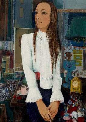 Robert Vernet-Bonfort (1934-2017) - ROBERT VERNET-BONFORT (1934-2017) OIL ON CANVAS. Robert 