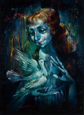 Raymond A. Howell (1927-2002) - RAYMOND A. HOWELL (1927-2002) OIL ON BOARD. Raymond A. Howell 