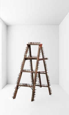 Richard Gillespie (1935-2021) - RICHARD GILLESPIE (1935-2021) MIXED MEDIA SCULPTURE. Richard 