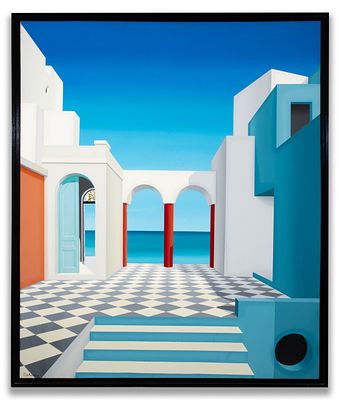 Humberto Calzada (Cuba, Born 1944) - HUMBERTO CALZADA (B. 1944) ACRYLIC ON CANVAS. Humberto Calzada 