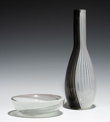 Dino Martens (1894-1970) - DINO MARTENS INTERNALLY DECORATED ART GLASS FOR TOSO. Dino Martens 