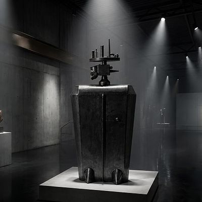 Richard Gillespie (1935-2021) - RICHARD GILLESPIE (1935-2021) WELDED STEEL SCULPTURE. Richard 