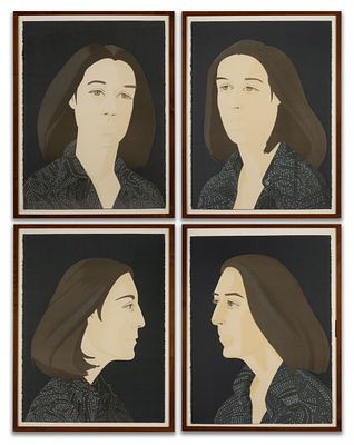 Alex Katz (New York, Born 1927) - ALEX KATZ (B. 1927) FOUR LITHOGRAPHS WITH SCREENPRINT. Alex Katz 