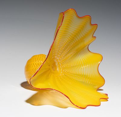 Dale Chihuly (Born 1941) - DALE CHIHULY (B 1941) BUTTERCUP PERSIAN GLASS SCULPTURE. Dale Chihuly 