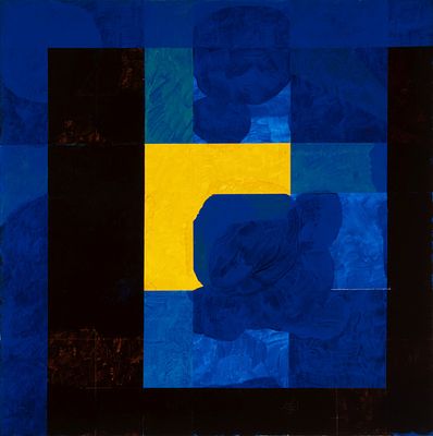 Ron Slowinski (1932-2023) - RONALD SLOWINSKI (1932-2023) UNUSUAL EARLY ACRYLIC. Ron Slowinski 