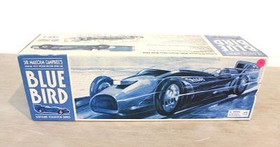 Blue Bird Sir Malcolm Campbell's Official 1933 World Record Speed Car, Schyling Collector