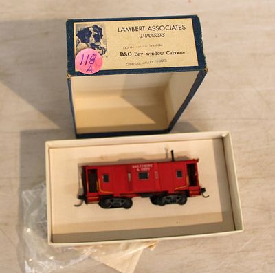 Vintage Lambert Associates Importers B&O Bay-Window Caboose. Vintage Lambert Associates