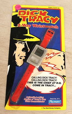 Dick Tracy 2-way wristwatch in original packaging by Playmates #5771 Condition: All items are
