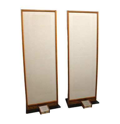 MCM Magneplanar Loudspeakers MG-III, USA. Very Cool pair of Mid Century Modern Magneplanar