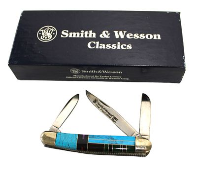 Smith & Wesson Stockman 1st Production Run 1997 penknife SW706, 168. Smith & Wesson Stockman