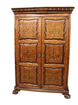 RARE Fantastic Alfonso Marina sg. & registered Armario Flamenco 021/05 Linen Cabinet. RARE