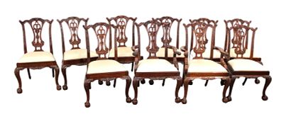 Set 10 Maitland Smith Dining Room Chairs. Set of 10 Maitland Smith dining room chairs in the