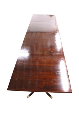 Stickley 4 part mahogany conference or banquet table 16'. Stickley mahogany 16' (4) part 