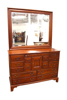 Lexington Bob Timberlake 14 drawer chest & mirror, solid cherry. Lexington Bob Timberlake