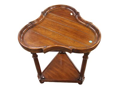 Quality solid cherry country style side table, original finish. Quality solid cherry country