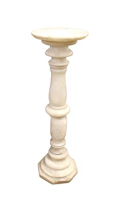 Antique marble / alabaster 4 part pedestal. Antique marble/alabaster 4 part pedestal