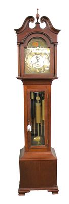 Antique Hershede 5 Tube Grandfather Clock. Antique Herschede 5 tube grandfather clock with