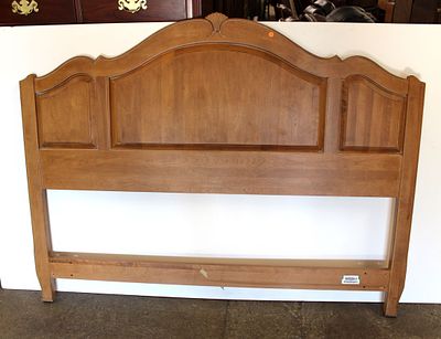 Ethan Allen Country French Queen Head Board. Ethan Allen country French style maple queen head