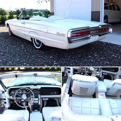 1966 Ford Thunderbird Convertible in car show winning condition, back seat Tonneau cover, 126K miles