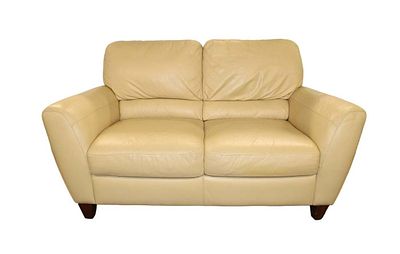 Nice Italian leather 2 cushion loveseat by ItalSofa approx. 64" w x 35" d x 35" h seat height 18"