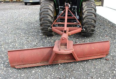 72" 3 point hitch adjusting leveling blade