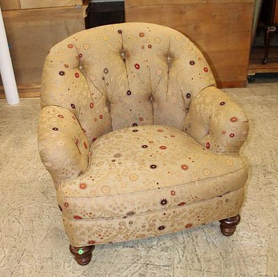 Lloyd's Upholstered club chair. Lloyd's upholstered club chair approx. 38" w x 40" d x 35" h 