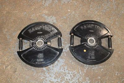 Pair of Hampton 25lbs Olympic plates