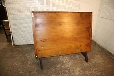 Antique drafting table w/bread board ends. Antique drafting table with bread board ends, does