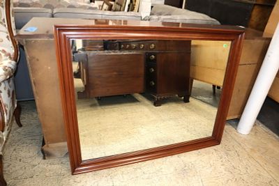 Henkel Harris solid cherry mirror approx. 45" w x 35" h