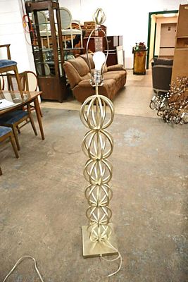 Modern design pole lamp approx. 10" w x 10" d x 62" h
