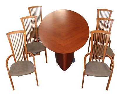 Awesome Costantini Pietro MCM style 7pc dining set. Awesome Costantini Pietro mid century modern