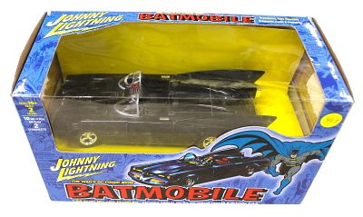Johnny Lightening diecast bat mobile in box. Condition: Please read all auction terms and 
