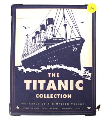 Titanic Collection Mementos in orig. box. Titanic Collection Mementos of the Main Voyage from 