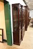 Beautiful Stickley china cabinet with fitted interior. Beautiful Stickley 2 piece burl mahogany Image - 5