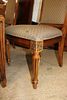 Ethan Allen 9pc burl mahogany & banded dining set. Ethan Allen 9 piece burl mahogany and banded Image - 10