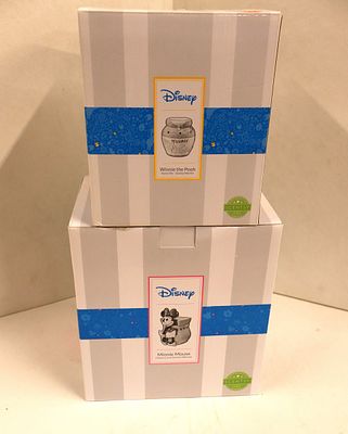 Pooh Hunny Pot & Minnie Classic Curve Scentsy Warmers, new. 2 piece lot: Disney Winnie the Pooh 