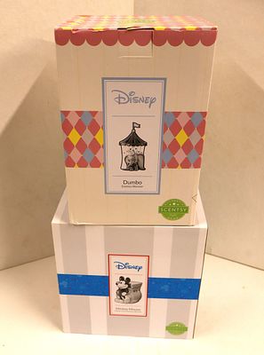 Disney Dumbo & Mickey Mouse Scentsy Warmers, new. 2 piece lot: Walt Disney Dumbo and Mickey 
